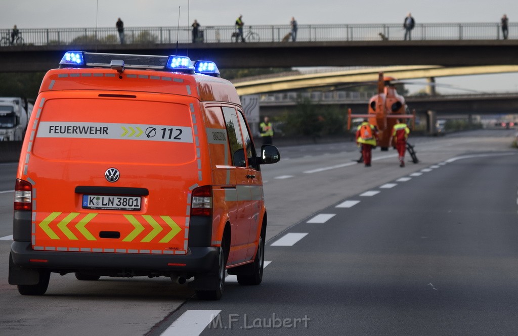 VU mehrere PKW A 3 Rich Oberhausen Hoehe AK Koeln Ost P081.JPG - Miklos Laubert